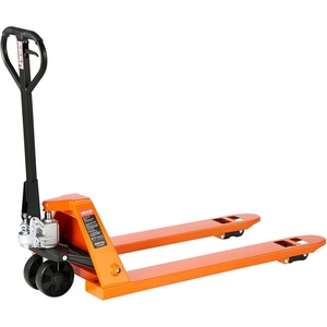 image:imageVEVOR Pallet Jack 5500 lbs Load Capacity Manual Pallet Truck with 48L x 27W Inch Forks for Material Handling 33571 Inch Fork Lift Height Range Suitable for Warehouse Supermarket Manufacturing6600 LBS
