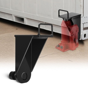 image:imageVEVOR Shipping Container Jack Lug with UShaped Handle 2Pack Storage Leveler Booster Withstands Sun amp Rain Heavy Duty Container Jack Lug for Shipping Industry Logistics Warehouse Management2Pack