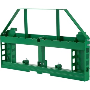 image:imageVEVOR Skid Steer Pallet Frame 4000 lbs Rated Load Capacity 45inch Pallet Fork Frame Attachments with 2inch Hitch Receiver amp Spear Sleeves Fit for Loaders Tractors Quick Attach Mount Frame OnlyFit for JD