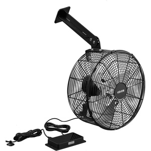 image:imageVEVOR Solar Powered Fan 30W Solar Panel with 2 Fans Adjustable Solar Panel Angle 2668 RPM HighSpeed Flexible Installation Fast Air Exchange for Greenhouse Grow Tents Chicken Coops Shelters216 Fan1 66W
