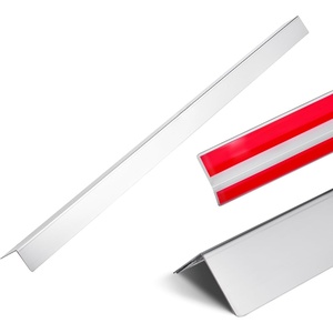 image:imageVEVOR Stainless Steel Wall Corner Protector 2 x 2 x 48 inch 10 Pack Metal Corner Guards 304 Stainless Steel Edge Trim 90Degree Angle for HomeOfficeCommercial Wall Protection with 3m Tape