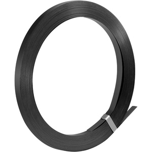 image:imageVEVOR Steel Strapping Coil 34 in x 002 in x 1640 ft Metal Strapping Banding Roll Withstands Harsh Environment 1700 lbs Break Strength Heavy Duty Banding Pallet Strap Coil for Pallet Packing34W x 300L