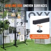 image:imageVEVOR 2 x 56 Ft Grid Wall Panels 2 Packs Wire Gridwall Display Racks Tower with TBase Floorstanding Double Side Gridwall Panels Retail Display with Extra Clips and Hooks for Art Craft Shows