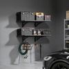 image:imageVEVOR 2Pack Heavy Duty Garage Wall Shelving 2 x 3 ft Steel Wall Mounted Shelving Unit 24 x 36 Inch Per Shelf Floating Storage Metal Rack for Garage with 560 lbs Total Weight Capacity2 x 3 ft