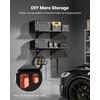 image:imageVEVOR 2Pack Heavy Duty Garage Wall Shelving 2 x 3 ft Steel Wall Mounted Shelving Unit 24 x 36 Inch Per Shelf Floating Storage Metal Rack for Garage with 560 lbs Total Weight Capacity2 x 3 ft