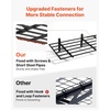 image:imageVEVOR 2Pack Heavy Duty Garage Wall Shelving 2 x 3 ft Steel Wall Mounted Shelving Unit 24 x 36 Inch Per Shelf Floating Storage Metal Rack for Garage with 560 lbs Total Weight Capacity2 x 6 ft