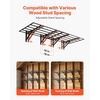 image:imageVEVOR 2Pack Heavy Duty Garage Wall Shelving 2 x 3 ft Steel Wall Mounted Shelving Unit 24 x 36 Inch Per Shelf Floating Storage Metal Rack for Garage with 560 lbs Total Weight Capacity2 x 6 ft