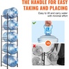 image:imageVEVOR 4 Tiers Water Jug Holder 5 Gallon Water Bottle Holder Double Row Water Bottle Rack for 8 Bottles Heavy Duty Water Jug Rack for Kitchen Office Living Room BlackBlack