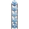 image:imageVEVOR 4 Tiers Water Jug Holder 5 Gallon Water Bottle Holder Double Row Water Bottle Rack for 8 Bottles Heavy Duty Water Jug Rack for Kitchen Office Living Room BlackBlack