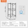 image:imageVEVOR 4 Tiers Water Jug Holder 5 Gallon Water Bottle Holder Double Row Water Bottle Rack for 8 Bottles Heavy Duty Water Jug Rack for Kitchen Office Living Room BlackBlack