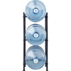 image:imageVEVOR 4 Tiers Water Jug Holder 5 Gallon Water Bottle Holder Double Row Water Bottle Rack for 8 Bottles Heavy Duty Water Jug Rack for Kitchen Office Living Room BlackBlack