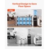 image:imageVEVOR 5 Gallon Water Jug Holder 3Tier 3 or 5 Gallon Water Bottle Holder for 8 Bottles Heavy Duty Jug Rack Organizer with Storage Shelf Handle for Home Office Restaurant Gym Black