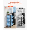 image:imageVEVOR 5 Gallon Water Jug Holder for 3 Bottles 4Tier 3 or 5 Gallon Water Bottle Holder with Top Shelf Handle Heavy Duty Jug Rack Organizer Detachable for Kitchen Home Office BlackBrown128 x 1299 x 3878 in