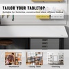 image:imageVEVOR Bamboo Table Top 709 x 29 x 15 330 lbs Load Capacity Universal Solid OnePiece Bamboo Desktop for Height Adjustable Electric Standing Desk Frame Rectangular Countertop for Home amp OfficeWhite