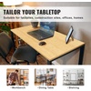 image:imageVEVOR Bamboo Table Top 709 x 29 x 15 330 lbs Load Capacity Universal Solid OnePiece Bamboo Desktop for Height Adjustable Electric Standing Desk Frame Rectangular Countertop for Home amp OfficeNatural Wood Color