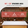 image:imageVEVOR Bamboo Table Top 709 x 29 x 15 330 lbs Load Capacity Universal Solid OnePiece Bamboo Desktop for Height Adjustable Electric Standing Desk Frame Rectangular Countertop for Home amp OfficeWhite