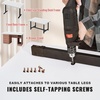 image:imageVEVOR Bamboo Table Top 709 x 29 x 15 330 lbs Load Capacity Universal Solid OnePiece Bamboo Desktop for Height Adjustable Electric Standing Desk Frame Rectangular Countertop for Home amp OfficeWhite