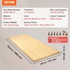image:imageVEVOR Bamboo Table Top 709 x 29 x 15 330 lbs Load Capacity Universal Solid OnePiece Bamboo Desktop for Height Adjustable Electric Standing Desk Frame Rectangular Countertop for Home amp OfficeNatural Wood Color