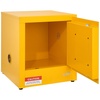 image:imageVEVOR Flammable Cabinet 45 Gal 18 x 43 x 65 Yellow  ColdRolled Steel Explosion Proof 2 Adjustable Shelves 2 Manual Doors Industrial Use17 x 17 x 18
