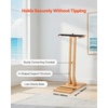 image:imageVEVOR Freestanding Bamboo Surfboard Rack Adjustable Display amp Storage Stand for Longboards and Shortboards Padded Surf Board Holder for Indoor Garage or Shop Use