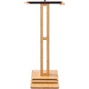 image:imageVEVOR Freestanding Bamboo Surfboard Rack Adjustable Display amp Storage Stand for Longboards and Shortboards Padded Surf Board Holder for Indoor Garage or Shop Use