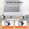 image:imageVEVOR Medical Crash Cart Nursing Emergency Rolling Cart with 5 Drawers amp 4 Silent Wheels Adjust IV Pole Needle Disposal Holder Trash Bin O2 Holder Mobile Trolley for Hospital Clinic Lab SalonWhite  Gray