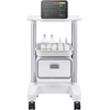 image:imageVEVOR Medical Trolley Storage Cart with Removable Drawer Rolling Lab Tray Cart with Wheels for Ultrasound Dental Clinic Lab Beauty Salon Office1 Drawer
