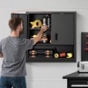 image:imageVEVOR Metal Storage Cabinet 120lbs Load Capacity per Shelf 20 Tall WallMounted PowderCoating Steel Garage Cabinet with Adjustable Shelf Press to Close amp Open Door Perfect for Office Garage Tool762 x 305 x 762 mm