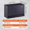 image:imageVEVOR Metal Storage Cabinet 120lbs Load Capacity per Shelf 20 Tall WallMounted PowderCoating Steel Garage Cabinet with Adjustable Shelf Press to Close amp Open Door Perfect for Office Garage ToolFlip up 20