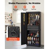 image:imageVEVOR Metal Storage Cabinet 180 lbs Shelf Load Capacity 7087 Tall Garage Tool Storage Cabinet with 2 Locking Doors Adjustable Shelves 2 Drawers Pegboard for Garage Home Office Utility RoomImmovable2 door