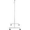 image:imageVEVOR Painting Rack 5 ft7 ft Adjustable Height 66 lbs Capacity Automotive Paint Stand 8 Hooks Drying Rack With 4 Swiveling Wheels Auto Body Stand for Repair Shops amp GarageWhite