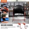 image:imageVEVOR Painting Rack 5 ft7 ft Adjustable Height 66 lbs Capacity Automotive Paint Stand 8 Hooks Drying Rack With 4 Swiveling Wheels Auto Body Stand for Repair Shops amp GarageRed