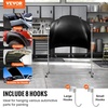 image:imageVEVOR Painting Rack 5 ft7 ft Adjustable Height 66 lbs Capacity Automotive Paint Stand 8 Hooks Drying Rack With 4 Swiveling Wheels Auto Body Stand for Repair Shops amp GarageWhite