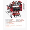 image:imageVEVOR Power Tool Organizer Wall Mount 3Layer Storage Rack with 4 Drill Holders Tools Holder and Storage Rack with Side Pegboards Garage Tool Organizer for Garage Workbench and Workshop3Layer 4 Drill