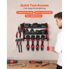 image:imageVEVOR Power Tool Organizer Wall Mount 3Layer Storage Rack with 4 Drill Holders Tools Holder and Storage Rack with Side Pegboards Garage Tool Organizer for Garage Workbench and Workshop3Layer 4 Drill