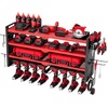 image:imageVEVOR Power Tool Organizer Wall Mount 3Layer Storage Rack with 4 Drill Holders Tools Holder and Storage Rack with Side Pegboards Garage Tool Organizer for Garage Workbench and Workshop4Layer 8 Drill