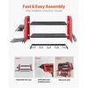 image:imageVEVOR Power Tool Organizer Wall Mount 3Layer Storage Rack with 4 Drill Holders Tools Holder and Storage Rack with Side Pegboards Garage Tool Organizer for Garage Workbench and Workshop3Layer 4 Drill