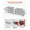 image:imageVEVOR Power Tool Organizer Wall Mount 4Layer Storage Rack with 4 Drill Holders Tools Holder and Storage Rack with Screwdriver Holder Garage Tool Organizer for Garage Workbench and Workshop4Layer 8 Drill