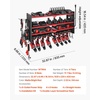 image:imageVEVOR Power Tool Organizer with Charging Station 3Layer Drill Storage Rack with 4 Drill Holders amp Side Pegboard Garage Tool Organizer Built in 8 Outlet Power Strips for Garage Workbench Workshop4Layer 8 Drill