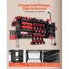 image:imageVEVOR Power Tool Organizer with Charging Station 3Layer Power Tool Battery Storage Rack with 558 ft Power Strip 8 Drill Holders amp 8 Outlets Garage Tool Organizer for Garage Workbench WorkshopEclectic