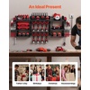 image:imageVEVOR Power Tool Organizer with Charging Station 3Layer Power Tool Battery Storage Rack with 558 ft Power Strip 8 Drill Holders amp 8 Outlets Garage Tool Organizer for Garage Workbench WorkshopEclectic