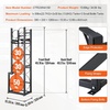 image:imageVEVOR Refrigerant Tank Rack with 3 x 3050lb Bottle Tanks Cylinder Tank Rack 1464x1397x4606 in Refrigerant Cylinder Rack Gas Cylinder Racks and Holders for Freon Gases Oxygen Nitrogen1299 x 1555 x 4976