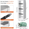 image:imageVEVOR Refrigerant Tank Rack with 3 x 3050lb Bottle Tanks Cylinder Tank Rack 1464x1397x4606 in Refrigerant Cylinder Rack Gas Cylinder Racks and Holders for Freon Gases Oxygen Nitrogen1397 x 1464 x 4606