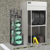 image:imageVEVOR Refrigerant Tank Rack with 3 x 3050lb Bottle Tanks Cylinder Tank Rack 1464x1397x4606 in Refrigerant Cylinder Rack Gas Cylinder Racks and Holders for Freon Gases Oxygen Nitrogen1299 x 1555 x 4976