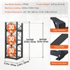 image:imageVEVOR Refrigerant Tank Rack with 3 x 3050lb Bottle Tanks Cylinder Tank Rack 1464x1397x4606 in Refrigerant Cylinder Rack Gas Cylinder Racks and Holders for Freon Gases Oxygen Nitrogen1299 x 1279 x 3295