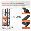 image:imageVEVOR Refrigerant Tank Rack with 3 x 3050lb Bottle Tanks Cylinder Tank Rack 1464x1397x4606 in Refrigerant Cylinder Rack Gas Cylinder Racks and Holders for Freon Gases Oxygen Nitrogen1299 x 1279 x 3649