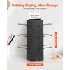 image:imageVEVOR Rotating Pegboard Display Stand 74 x 74 x 17 in 4Sided Spinning Peg Board Display with 24 Hooks Thickened ColdRolled Steel Craft Rack Organizer for Grocery Retail Store Jewelry Shop Blackrotating