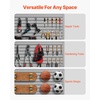 image:imageVEVOR Slat Wall Paneling 2 x 4 ft PVC Garage Slatwall with Modular Design Grey Slat Wall EasytoInstall Adjustable Slatwall Panel with Coupling Structure amp DIY Cutting Fits for Storage amp Display
