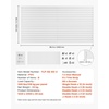image:imageVEVOR Slat Wall Paneling 8 x 4 ft PVC Garage Slatwall with Accessories Grey Slat Wall EasytoInstall Adjustable Slatwall Panel with Coupling Structure amp DIY Cutting Fits for Storage amp DisplayWhite