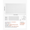 image:imageVEVOR Slat Wall Paneling 8 x 4 ft PVC Garage Slatwall with Accessories Grey Slat Wall EasytoInstall Adjustable Slatwall Panel with Coupling Structure amp DIY Cutting Fits for Storage amp DisplayWhite